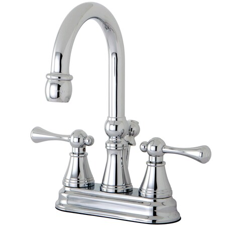 Kingston Brass 4" Centerset Bathroom Faucet, Chrome KS2611BL